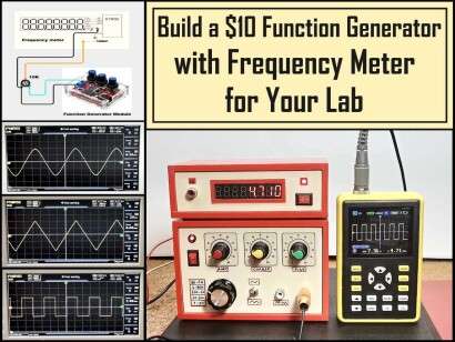 Build a Function Generator with Frequency Meter for Your Lab